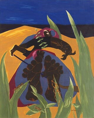 Jacob Lawrence, Daybreak - A Time to Rest, 1967