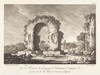 Vue de Ruines et de fragments de Construction antique...de l'ancienne Capoue