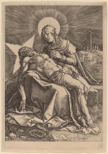 Pietà (The Sorrowing Virgin with the Dead Christ in Her Lap)