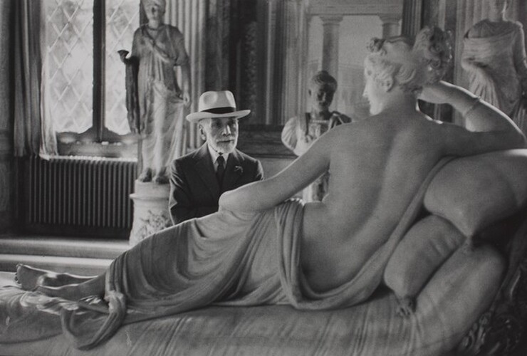 Bernard Berenson at Ninety, Visiting the Borghese Gallery, Rome