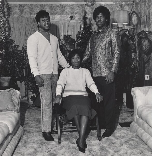 Doris McKinney with Her Two Sons, Republic Steel (Working People series)