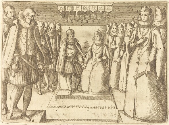 Meeting of Margaret of Austria and Philip III