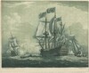 Shipping Scene with Man-of-War