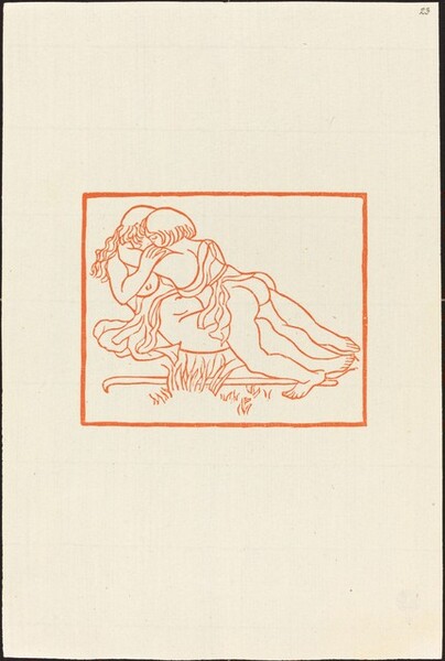 Second Book: Daphnis and Chloe Embrace One Another (Daphnis et Chloe apres le depart des Methymniens)