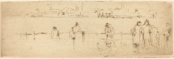 A Sketch on the Embankment