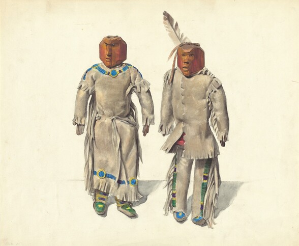 Cree Indian Dolls