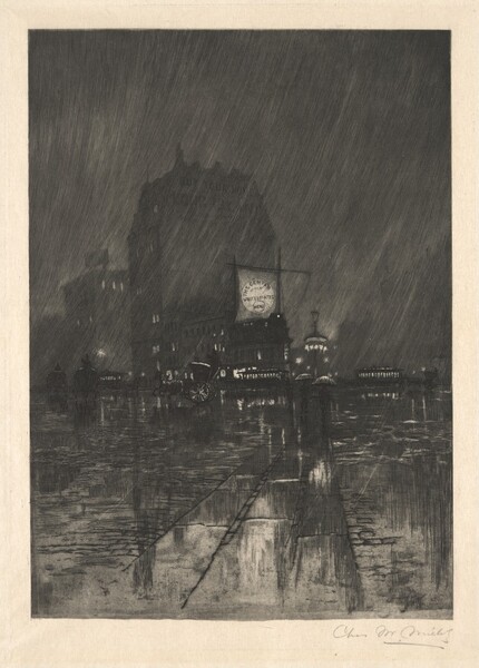 A Rainy Night, Madison Square