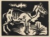 Die Ziege (The Goat) from Deutsche Graphiker der Gegenwart (German Printmakers of Our Time)