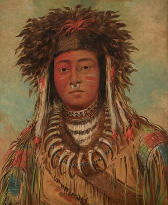 George Catlin, Boy Chief - Ojibbeway, 18431843