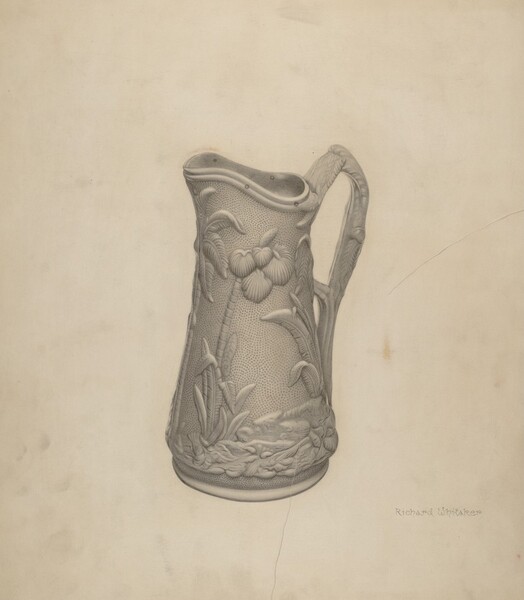 Parian Ware Syrup Pitcher