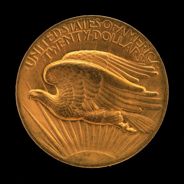 Double Eagle Twenty Dollar Gold Piece [reverse]