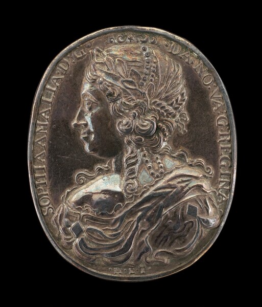 Sophia Amelia, 1628-1685, Wife of Frederick III 1643 [reverse]
