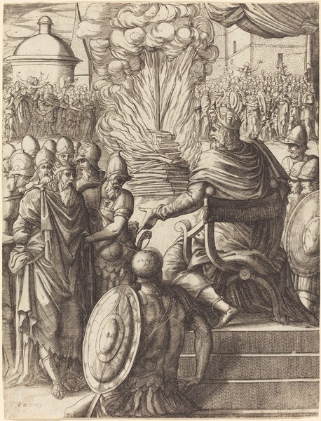 Heraclius Sentencing the Tyrant Phocas