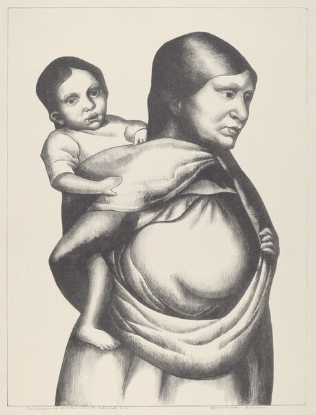 Indian Woman and Child