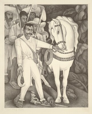 Diego Rivera, Viva Zapata, 1932