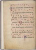 Leaf 3 from an antiphonal fragment (verso)