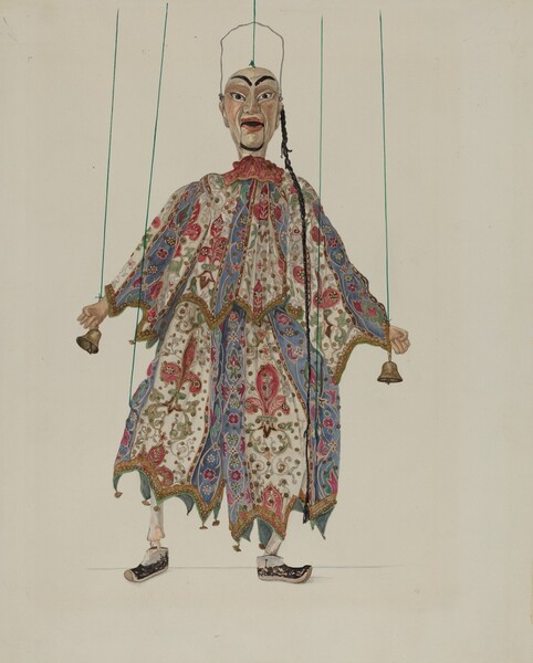 Puppet - Chinese Minstrel