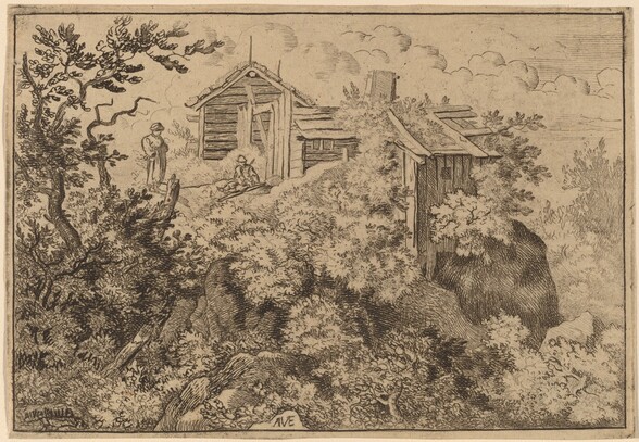 Three Cottages on a Rock