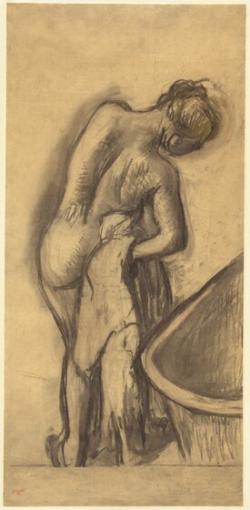 Edgar Degas, After the Bath: Woman Drying Herself, c. 1900c. 1900