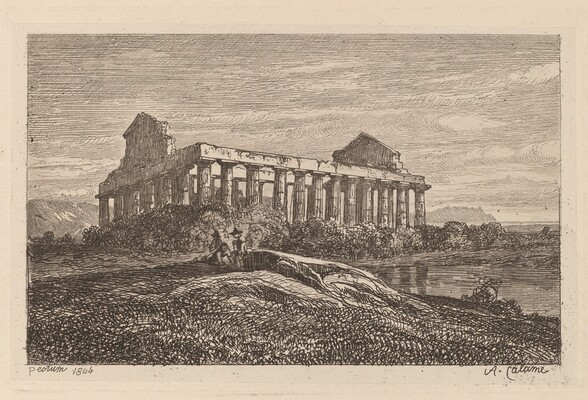 Ruins at Paestum
