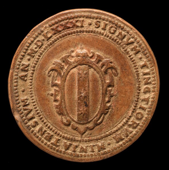 Coat of Arms and Inscription [reverse]