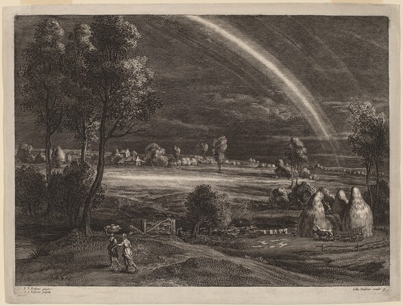 Landscape with a Large Rainbow