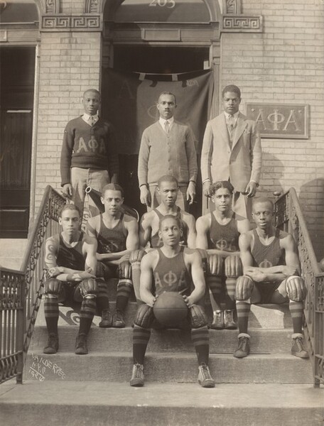 <p>James Van Der Zee, Alpha Phi Alpha Basketball Team, 1926