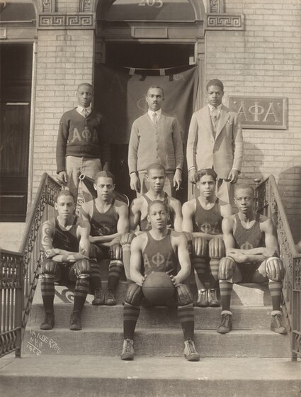 James Van Der Zee, Alpha Phi Alpha Basketball Team, 1926