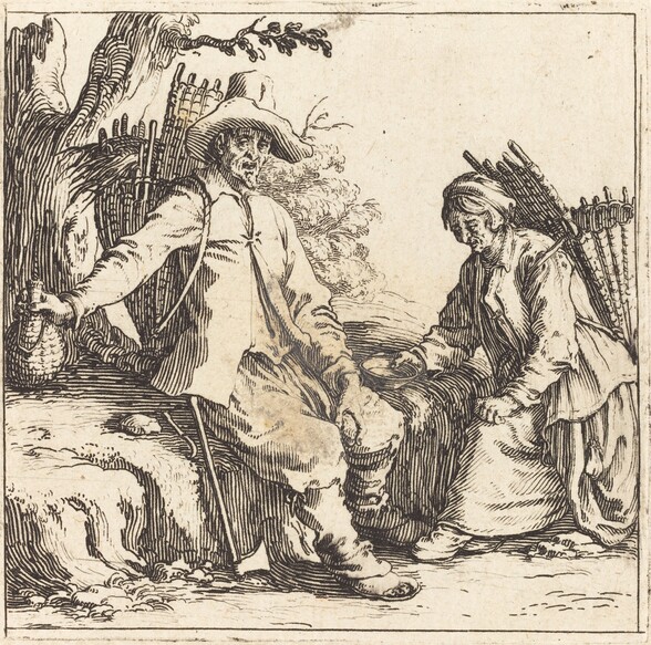 Peasant Couple at Rest