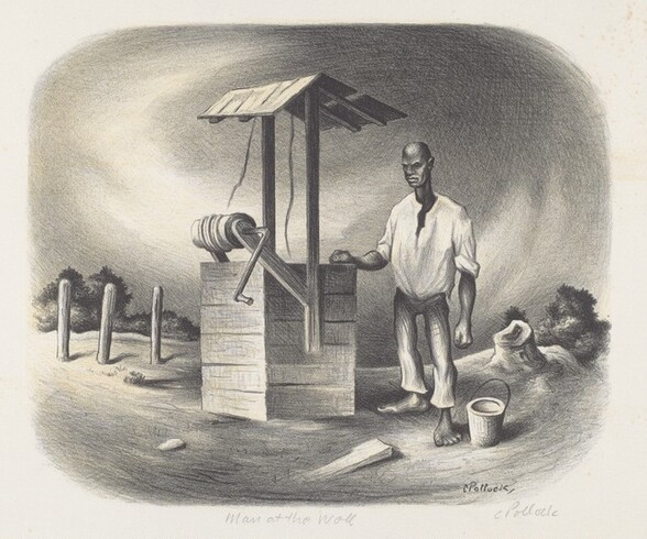 Man At The Well