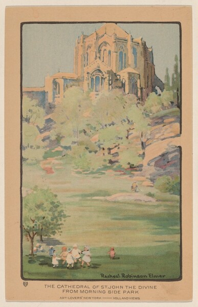 The Cathedral of St. John the Divine from Morningside Park