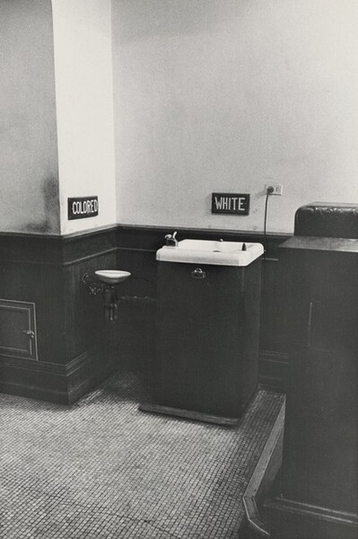 Segregated Drinking Fountains, County Courthouse, Albany, Georgia