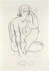 Seated  Woman (verso)