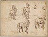 Studies of Horses [recto]