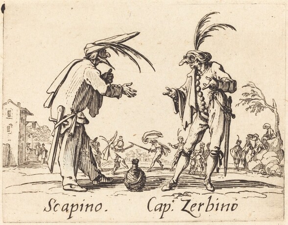 Scapino and Cap. Zerbino