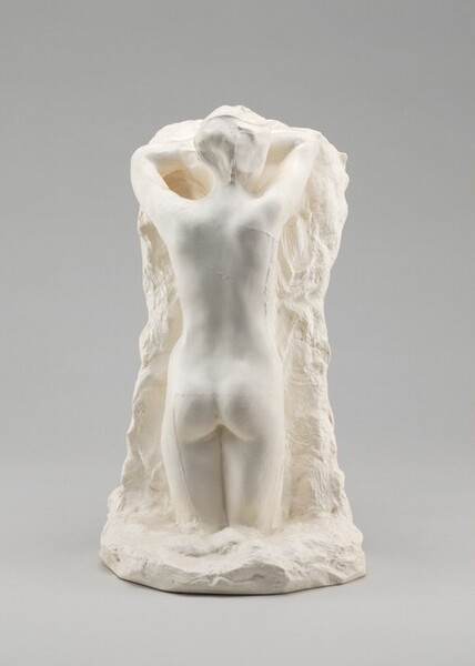 Lost-Wax Casting Display: plaster model [first of ten steps]