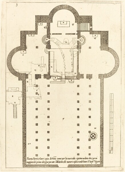 Plan of the Church of the Holy Manger