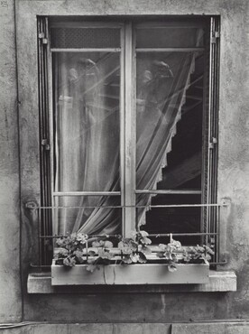 Ilse Bing, Self-Portrait in Window, 1947