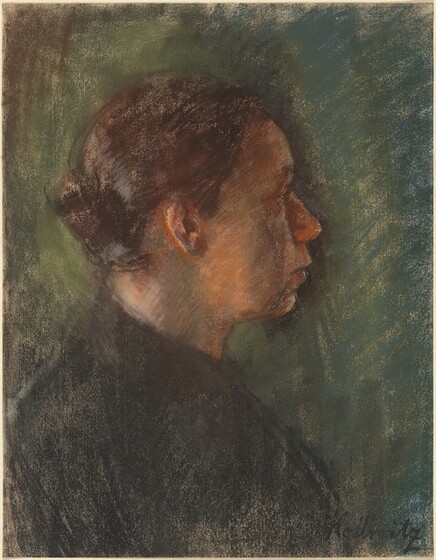 Käthe Kollwitz, Self-Portrait as a Young Woman, c. 1900