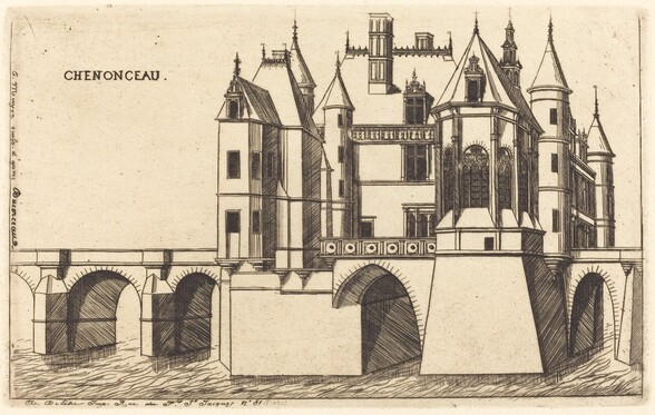 Chateau de Chenonceau, 2e planche (The Chateau of Chenonceau, 2nd plate)