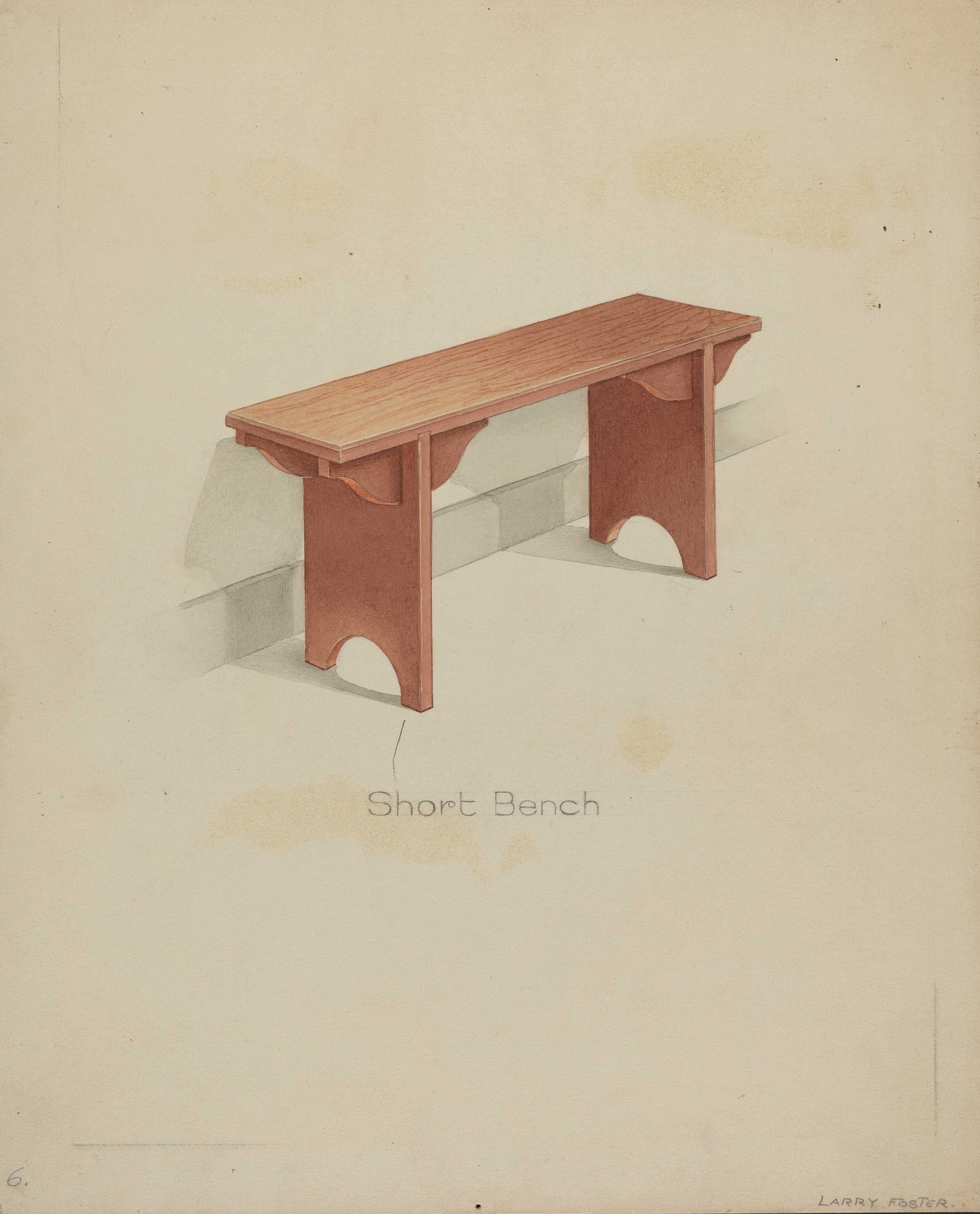 Small shaker hot sale bench