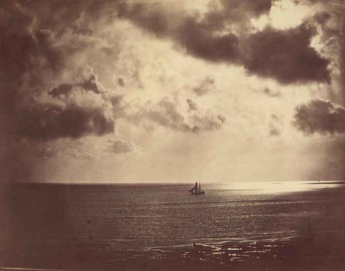 Gustave Le Gray, Brig on the Water, 1856