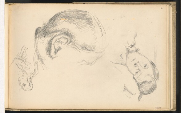 Three Heads, One of Madame Cézanne