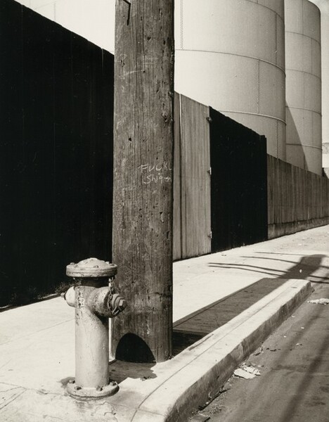 Hydrant and Gas Tanks, Los Angeles, California
