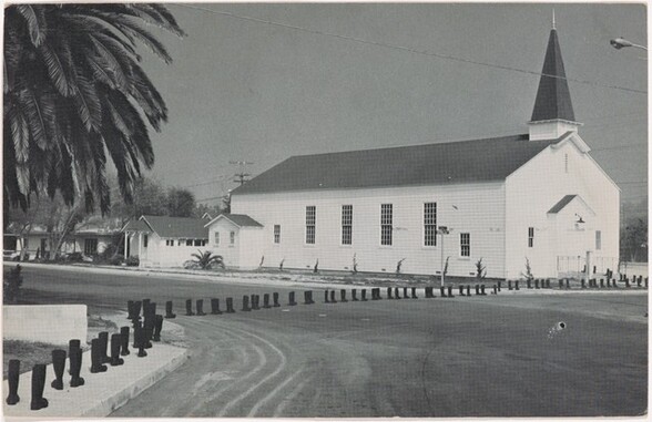 100 Boots on the Way to Church. Solana Beach, California, February 9, 1971, 11:30 a.m.