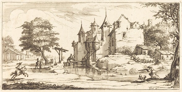 Chateau with a Drawbridge