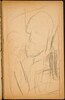 Männliche Bildnisskizze (Male Portrait Sketch) [p. 45]