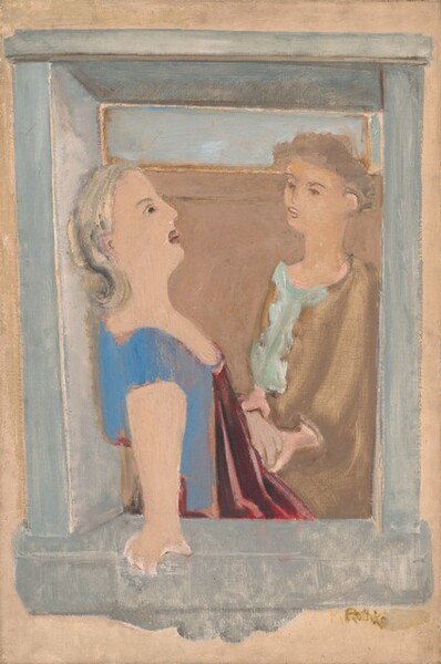 Untitled (two women at the window)