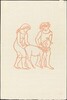Second Book: Daphnis and Chloe Sacrificing a Crowned Goat (Daphnis et Chloe emmenant le bouc, chef du troupeau, pour le sacrifier a Pan)