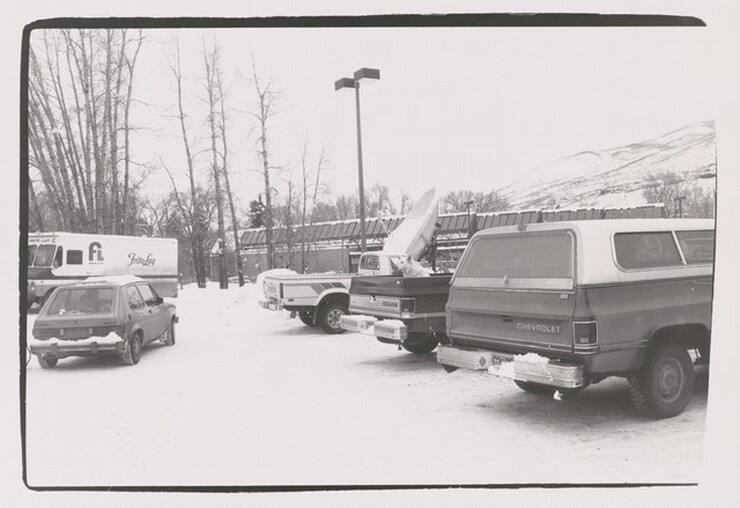 Andy Warhol, Colorado Parking Lot, n.d.